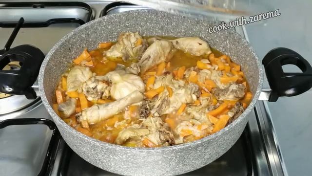Как приготовить плов из булгура с курицей и нутом на сковородке. Куриный плов с булгуром и нутом. смотреть онлайн