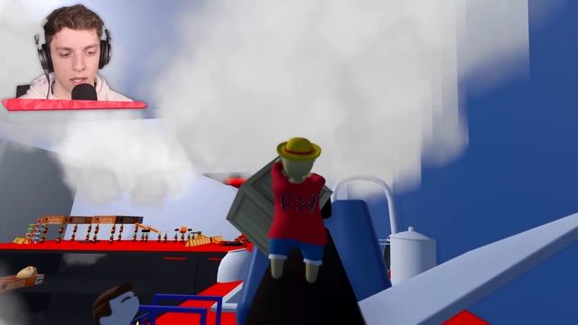 Beat The KNIFE PARKOUR To WIN! (Human Fall Flat) смотреть онлайн