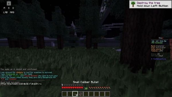 Surviving A Zombie Apocalypse (Minecraft Dayz Server) #1