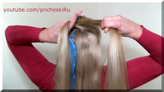 Как Плести Косы с Лентами Видео| 5 Strand Ribbon French Braid Headband on Yourself Hairstyle смотреть онлайн