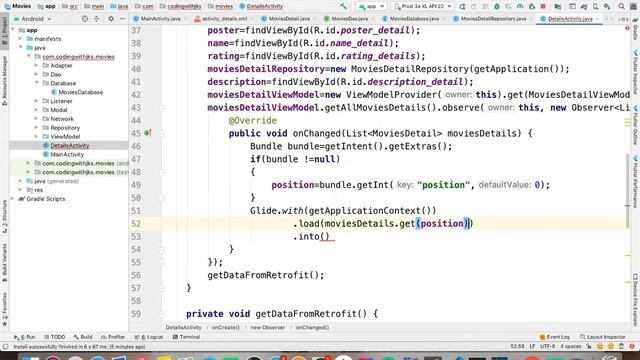 Android Paging with Room Database in hindi - shows movies Detail part 19 in hindi :) смотреть онлайн