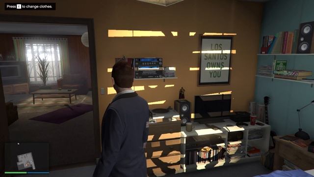 My first apartment in GTA Online (0112 South Rockford Drive - low-end apartment) смотреть онлайн