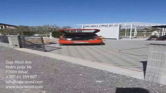 Bihać ALU Feal klizne krilne kapije sa BFT motorm na daljinski po mjeri izrada i montaža смотреть онлайн