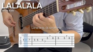 LALALALA by Stray Kids (EASY Guitar Tab)