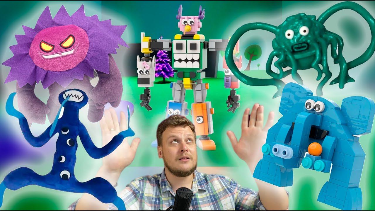 Новые Персонажи Детский Сад БАНБАН Лего Фигурки Игрушки Garden Of Banban #2 смотреть онлайн