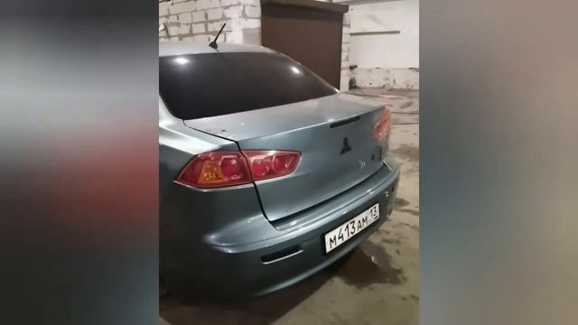 Окрас и установка Evo спойлера на Lancer 10 смотреть онлайн