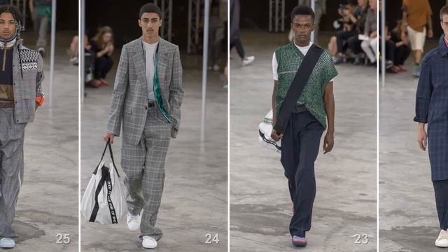 Lanvin - Spring 2018 Menswear смотреть онлайн