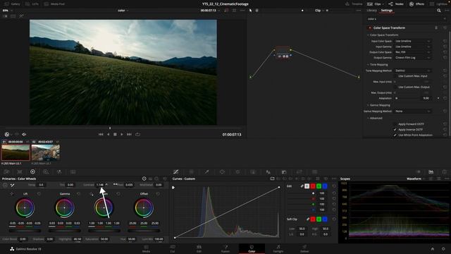 DJI Avata PRO Color Grading Workflow ALL-IN-ONE-NODE смотреть онлайн