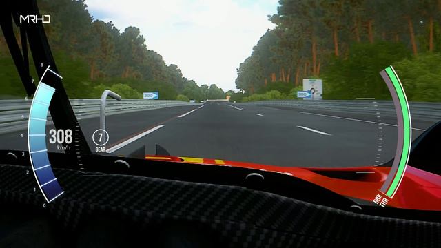 Assetto Corsa 24h of Le Mans 2023 Ferrari 499P Onboard Lap смотреть онлайн