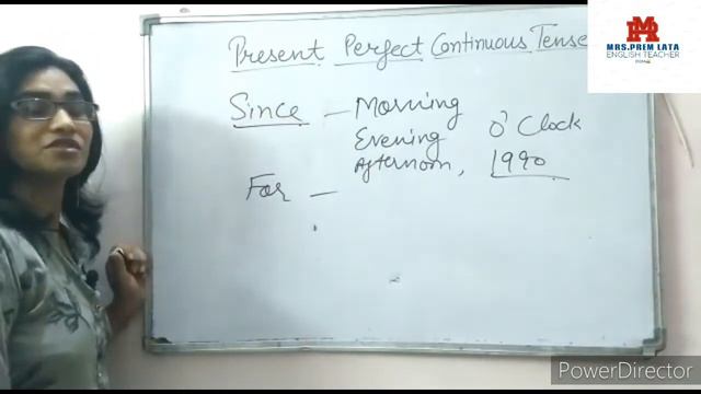 Present Perfect Continuous Tense🔥🔥🔥// By Mrs. Prem // смотреть онлайн