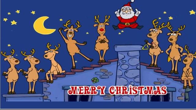 Santa Claus Merry Christmas song санта клаус рождественская песня Papá Noel presente de Natal смотреть онлайн