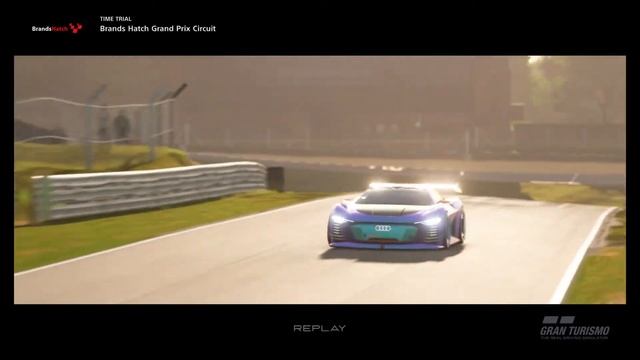 Gran Turismo Sport® PS4 Pro, Waxed Legs feat: Audi e-tron VGT Cobalt @ Brands Hatch (G.P) смотреть онлайн