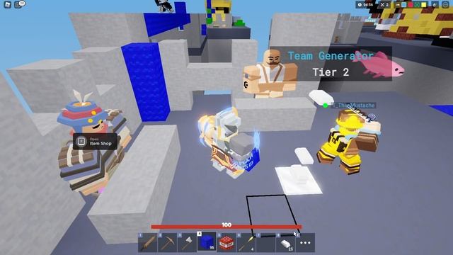 ROBLOX BEDWARS BATTLE PASS SQUAD CHALLENGE... смотреть онлайн