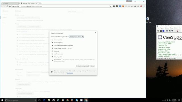 Clear cookies and browsing history on Google Chrome - Windows 10 смотреть онлайн