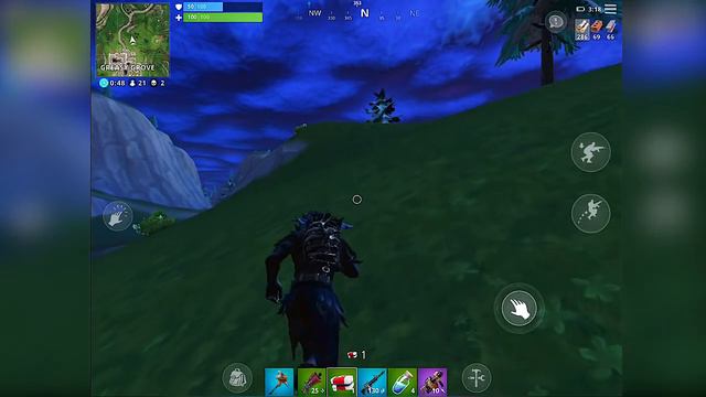 SOLO WIN *port a fort*!!! *Fortnite Mobile* IOS / Android смотреть онлайн