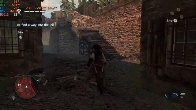 Assasins Creed IV: Aveline, intel 8th gen i3 8130u, UHD 620, 12GB RAM, benchmark смотреть онлайн