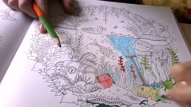 Раскрашиваем пруд / Часть 1 смотреть онлайн