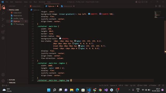 Social Media Profile UI/UX using BS 5 | Bootstrap 5 Template | Web Carft смотреть онлайн