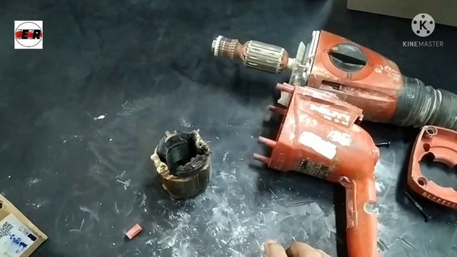Hilti Te2M Fire Coil Replace || Hilti Te2M Not Working || Hilti Te2 Repair || Electrical Ratyendra