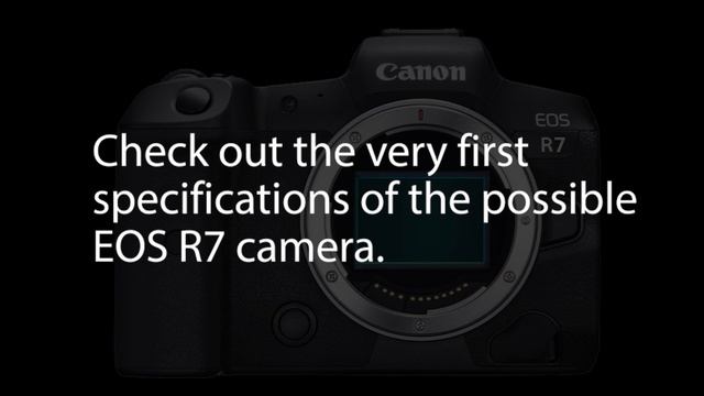Canon EOS R7 Rumored to be Mirrorless Replacement Camera for EOS 7D смотреть онлайн