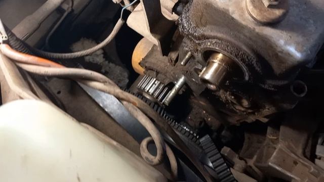 замена помпы ваз КАЛИНА