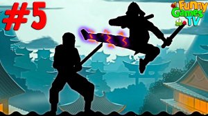 Игра для детей бои с тенью игра Shadow Fight 2 от Funny Games TV