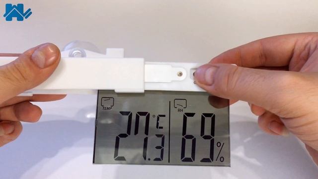 Прозрачный уличный термометр на окно, внутри или снаружи смотреть онлайн