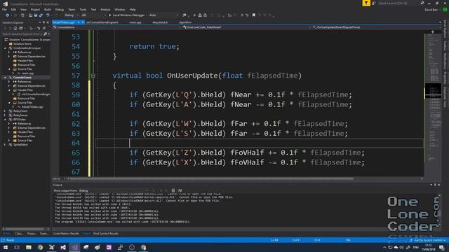 Programming Pseudo 3D Planes aka MODE7 (C++) смотреть онлайн