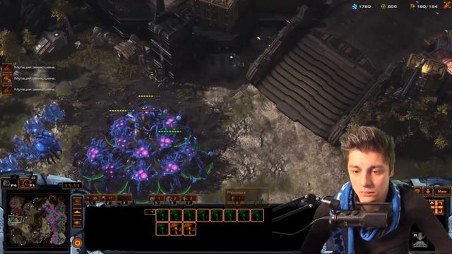MEDOED vs ZERG 3 КАРТА c комментариями обоих смотреть онлайн