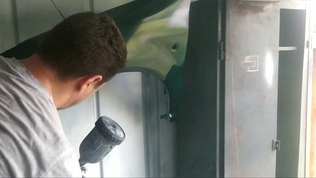 Шкода фабия.Покраска. смотреть онлайн