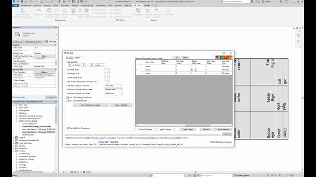 Import Excel Tables into Revit смотреть онлайн