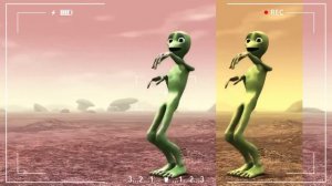 Зелёный Танцующий Инопланетянин