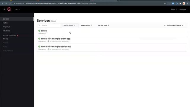 Consul Virtual Day 2021: Consul Service Mesh on Amazon ECS смотреть онлайн