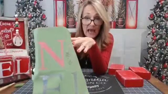 How to make your own holiday wooden block DIY Decor with Magnolia Design Co смотреть онлайн