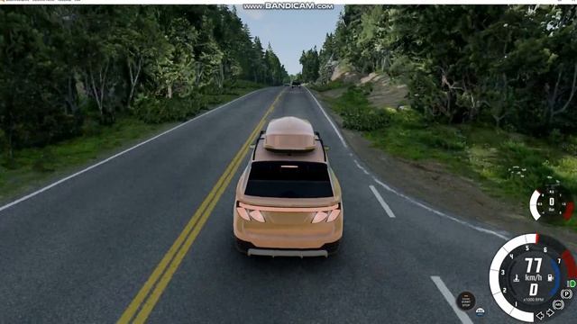 BeamNG.drive driving with Hyundai Tucson смотреть онлайн