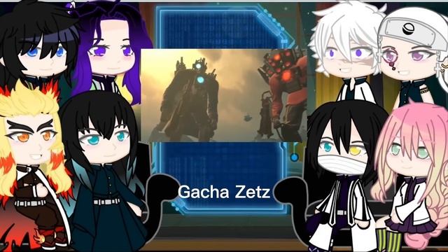 Hashira's react to Skibidi Toilet Pt 15 54-65 смотреть онлайн