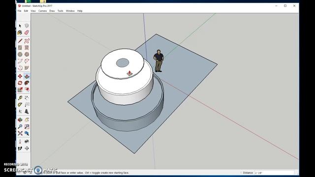 Fountain in Sketchup смотреть онлайн