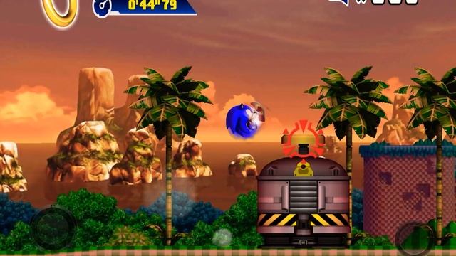 Playing Sonic The Hedgehog 4 Episode 1 On My Tablet смотреть онлайн