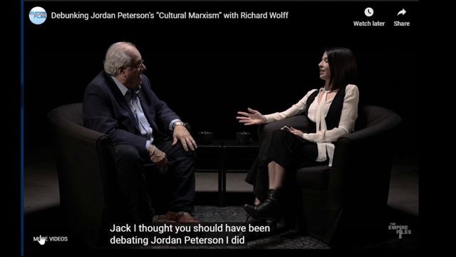 Richard Wolff claims he "debunked" Jordan Petersen. Puhleaseee!! Abbie!! How could You? смотреть онлайн