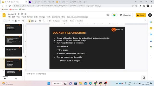 Docker File | What is Docker File | Docker tutorials in telugu смотреть онлайн