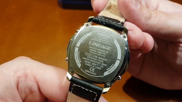 Casio Lineage LCW-M100DSE-1AER - Unboxing, Try On And Comparison