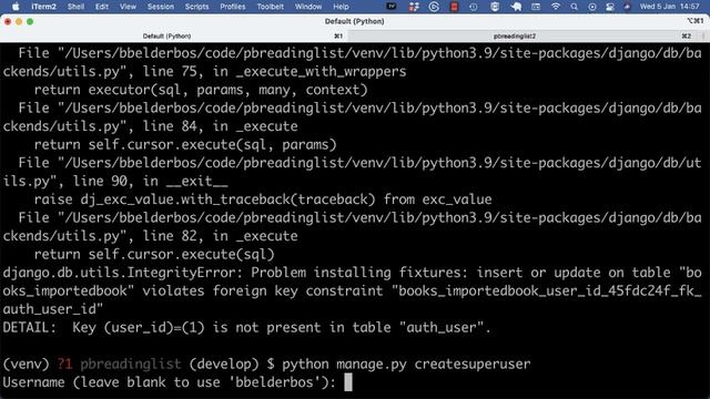 Loading and dumping data with Django and Postgres смотреть онлайн