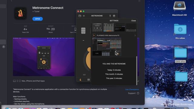 Metronome Connect Mac App Store Basic Overview [MAC OS] смотреть онлайн