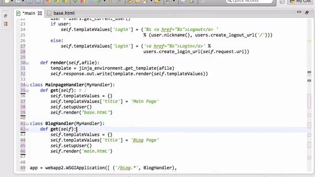 AppEngineRequest Handlers, and a Security Tip: Tutorial смотреть онлайн