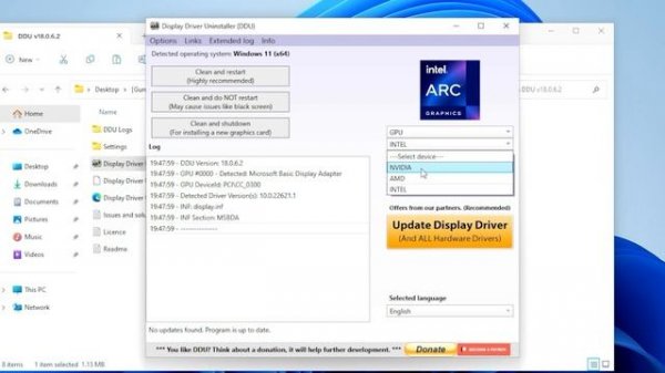 How To Install Or Remove Intel Arc A750 GPU & Driver Software