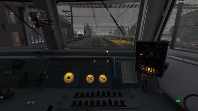 Новогодний пригородный поезд по обновленному Киевскому ходу. RTrainSim | Single player смотреть онлайн