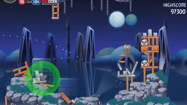 Angry Birds Star Wars 2 Rebels Level BE-8 Walkthrough 3 Star смотреть онлайн