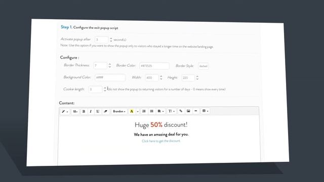 affkit - Exit Intent Popup смотреть онлайн