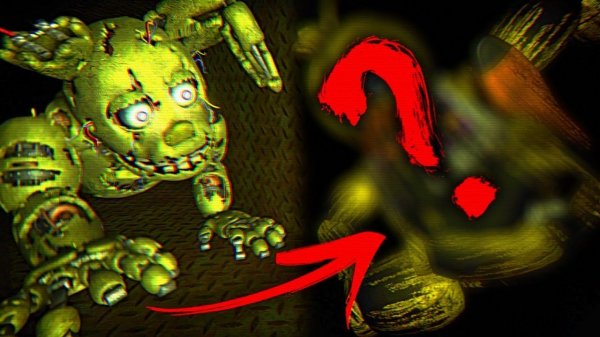 СЕКРЕТНЫЙ АНИМАТРОНИК за ТЕКСТУРАМИ ⚠️ ВЗЛОМ FNAF The Glitched Attraction
