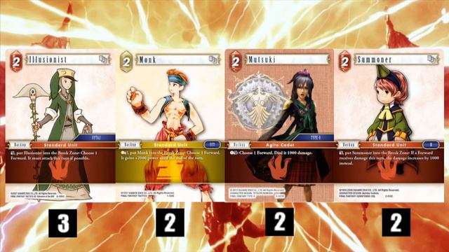 Blitz Tech #7 - Fire/Earth Summons | Final Fantasy TCG смотреть онлайн